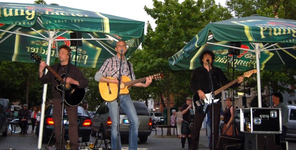 MichelAngelou rocken den Schottischen Feierabend im Martinsviertel