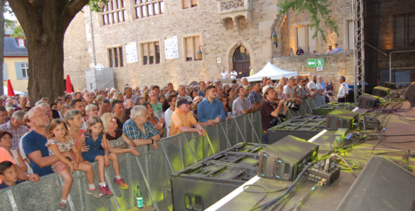 Michelangelou & Friends als Support der Gipsy Kings in Alzey